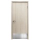 Aquadoor дверь гладкая скандинавский дуб пластиковая с отбойной пластиной