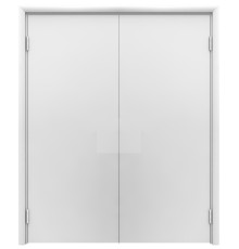 Aquadoor дверь двустворчатая маятниковая белая пластиковая