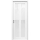 Пластиковая дверь Aquadoor Zargo Duo остекленная