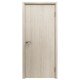 Aquadoor дверь гладкая скандинавский дуб пластиковая с молдингом