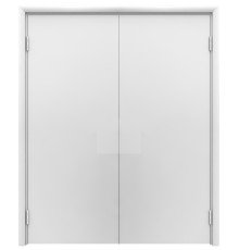 Aquadoor дверь двустворчатая маятниковая белая пластиковая