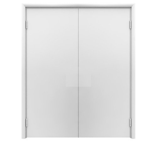 Aquadoor дверь двустворчатая маятниковая белая пластиковая