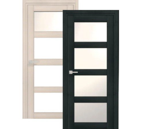 Пластиковая дверь Aquadoor Zargo Quatro остекленная