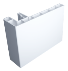 Наличник 70x20x2200 F-ый, белый